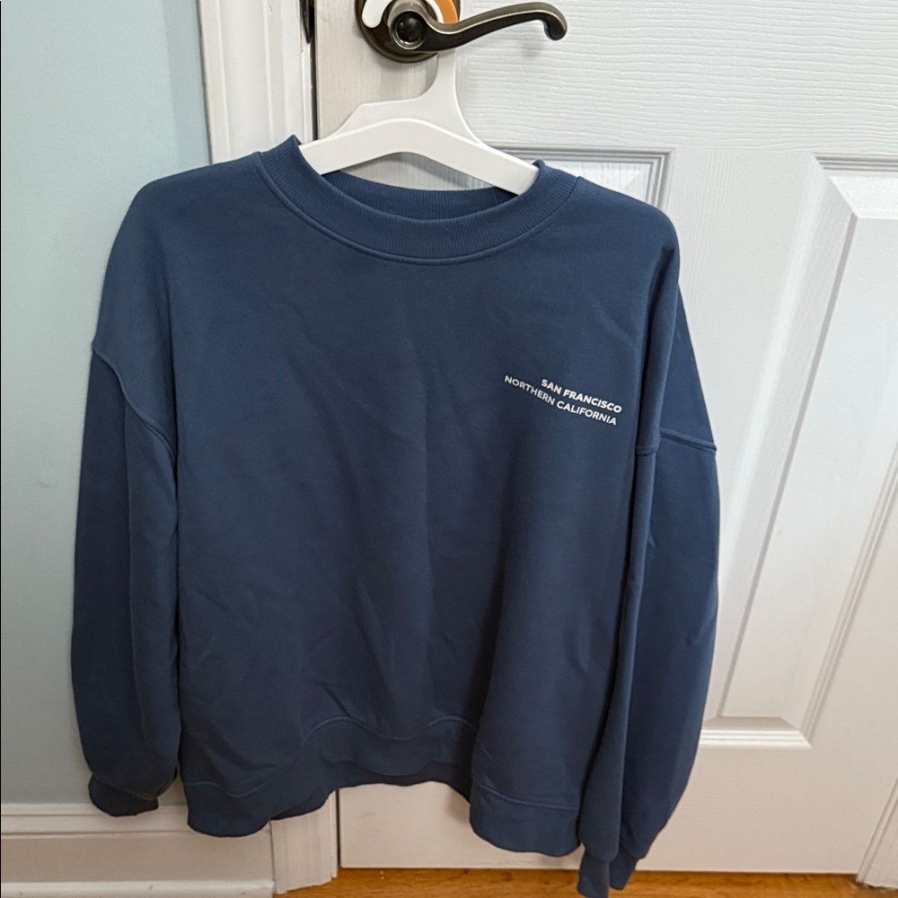 Blue Crewneck Sweater